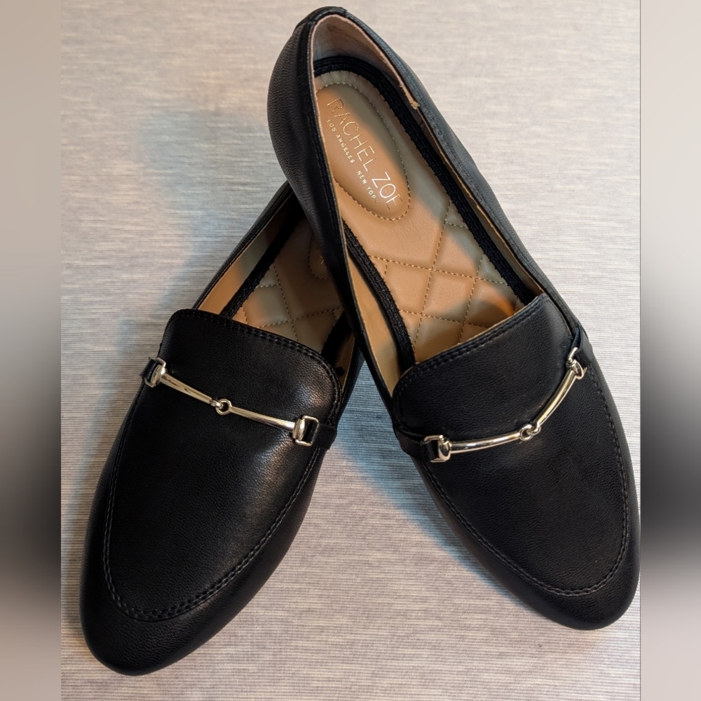 NWOT Rachel Zoe Black Loafers for Women- 9.5M